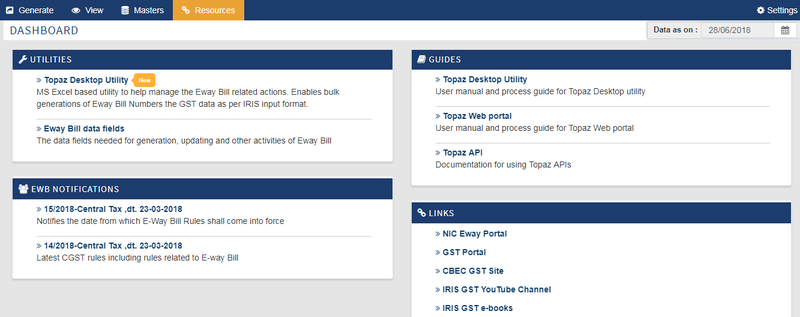 Topaz_Web_Resource section